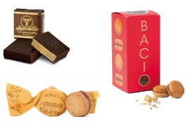 Waffeln von Babbi, AmorNocciole, Bacio Gebäck