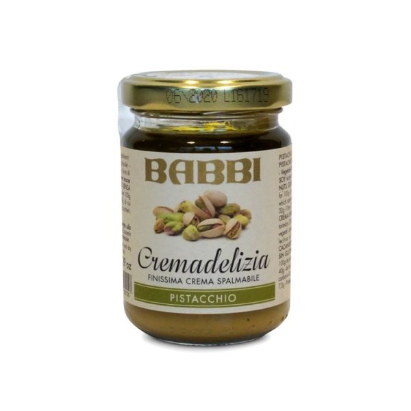Babbi Cremadelizia Pistacchio - Pistaziencreme, Brotaufstrich - 150 g