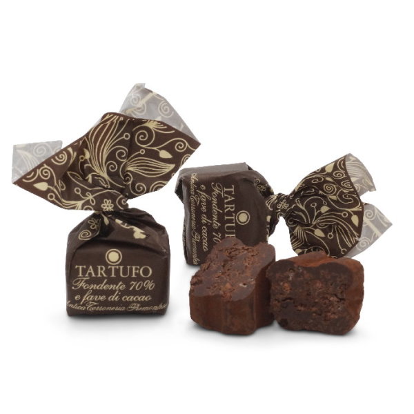 Tartufo - Fondente 70% e fave di cacao - (ATP/G)