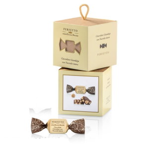 Perfetto Cioccolato Gianduja con nocciole - Cubotto - 100 g