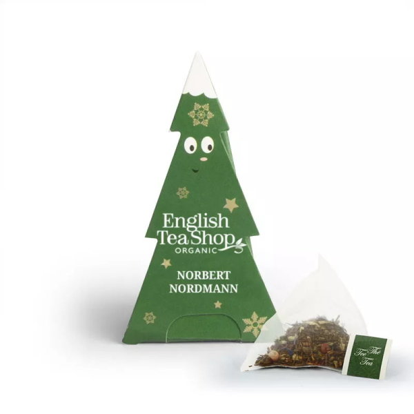 English Tea Shop Weihnachtsgeselle Tannenbaum Norbert Nordmann, Tee - Pyramidenbeutel à 2 g - BIO