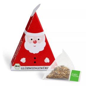 English Tea Shop Glühwein Gewürz Santa Claus Pyramidenbeutel à 2 g - BIO