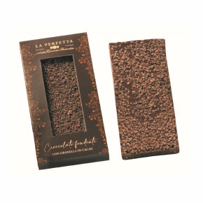 Schokolade La Perfetta Fondente 70% e Fave di Cacao - 85 g
